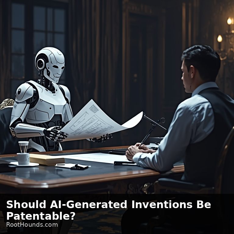 Should AI-Generated Inventions Be Patentable?