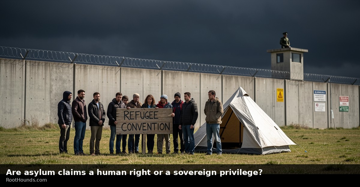 Are asylum claims a human right or a sovereign privilege?