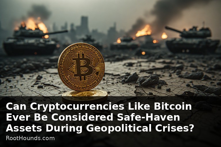 Can Cryptocurrencies Like Bitcoin Ever Be Considered Safe-Haven Assets During Geopolitical Crises?