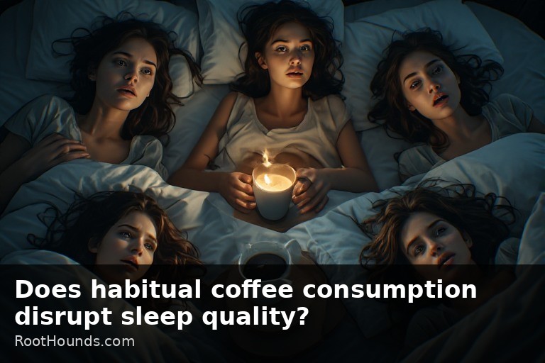 Does habitual coffee consumption disrupt sleep quality?