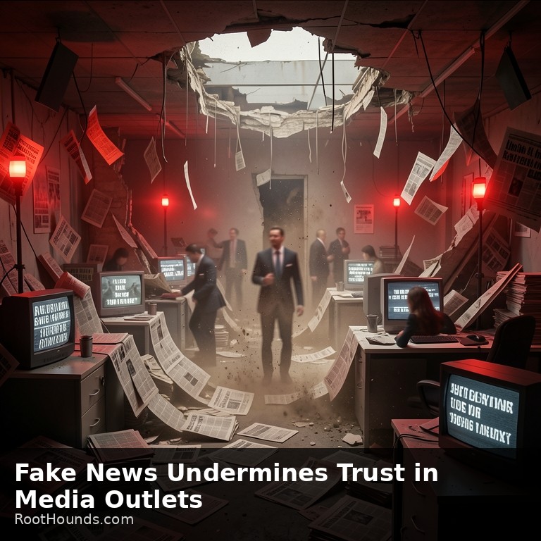 Fake News Undermines Trust in Media Outlets