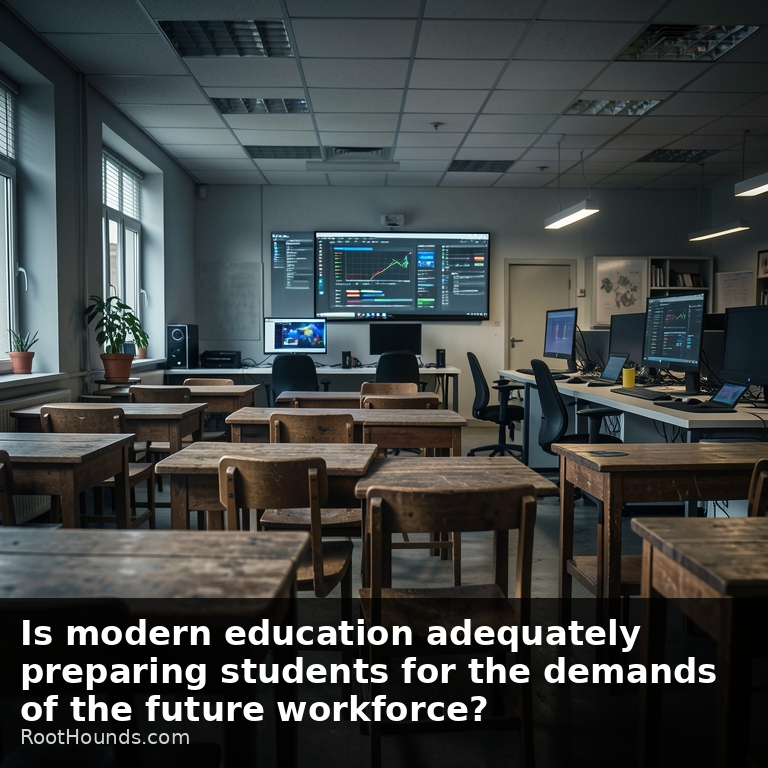 Is modern education adequately preparing students for the demands of the future workforce?