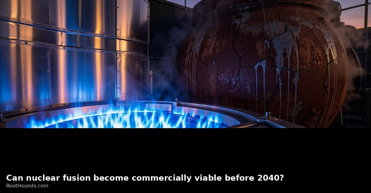 Can nuclear fusion become commercially viable before 2040?