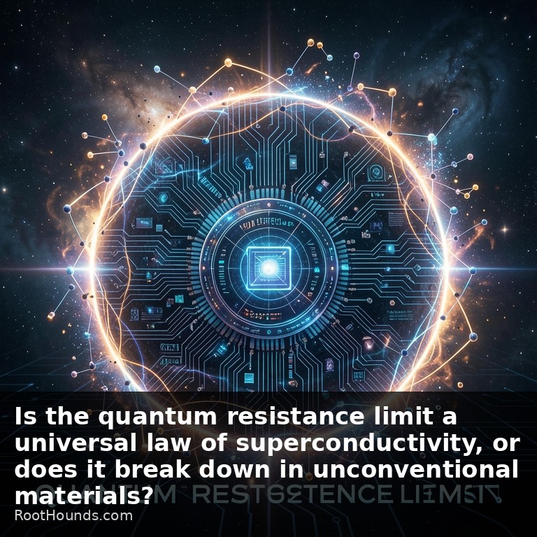 Is the quantum resistance limit a universal law of superconductivity, or does it break down in unconventional materials?
